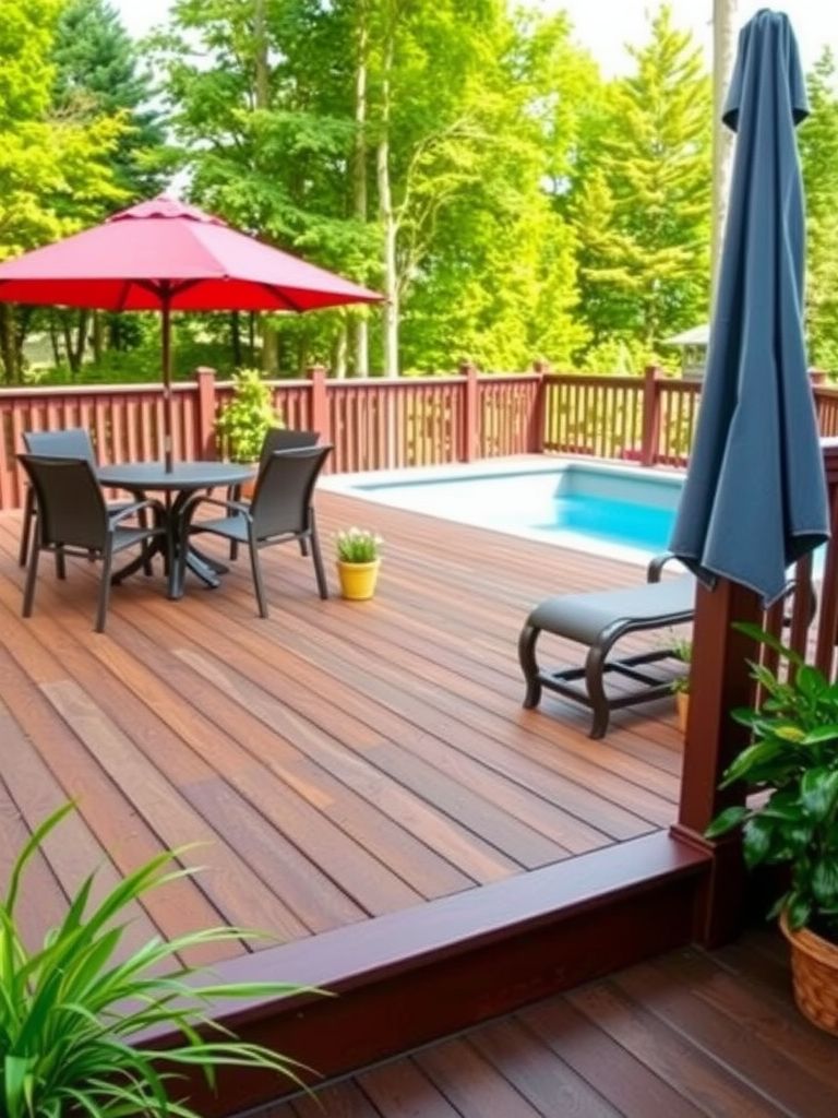 2. Durable Composite Deck Boards