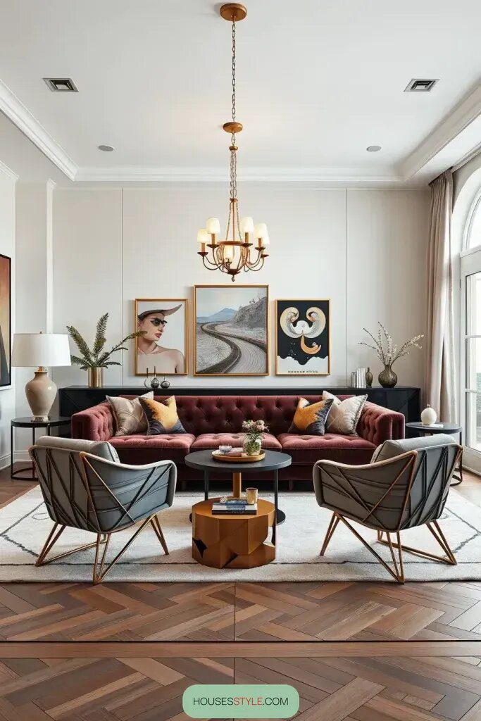 Choosing a Designer Sofa as the Focal Statement - photo 2