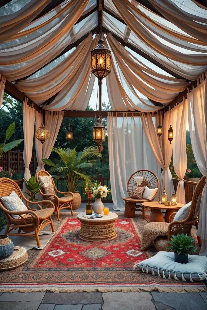 How to Build a Boho-Inspired Gazebo Vibe - photo 2