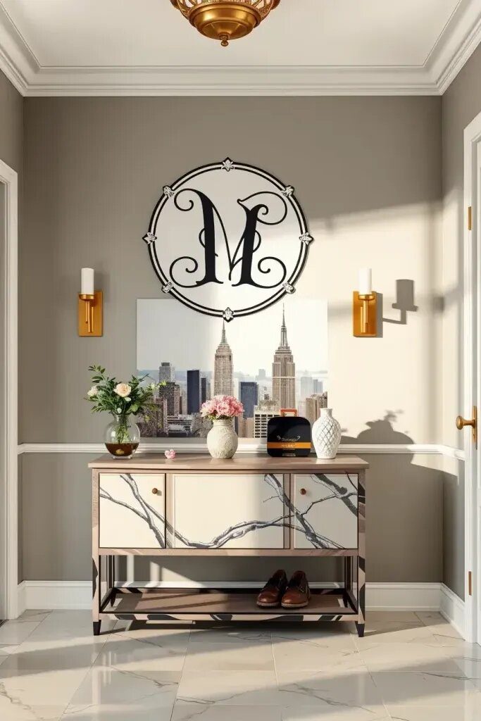 Personalized Monogram Lettering for Entryway Walls - photo 2