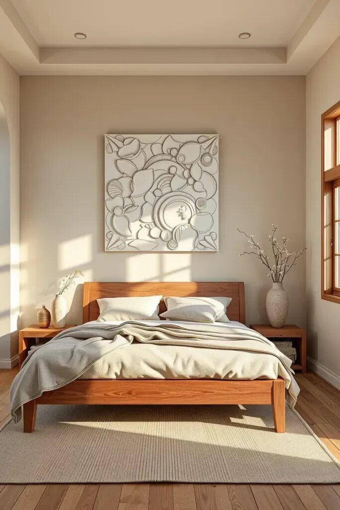 Textured Wall Art Using Plaster or Joint Compound - photo 2