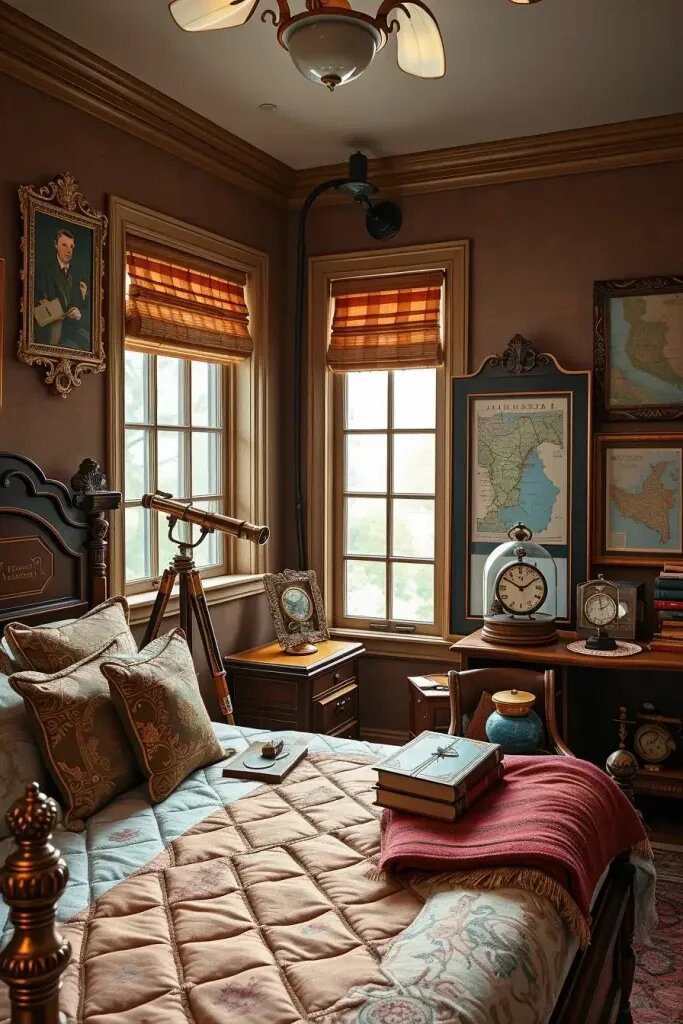 Styling Timepieces, Travel Guides, and Old Novels