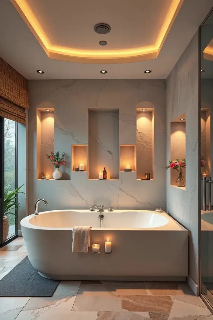 Create a Cozy Atmosphere with Candle and Oil Wall Niches - photo 2