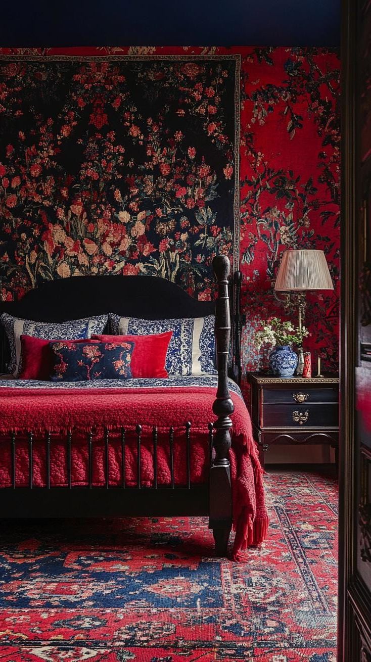 16. Magical Tapestry-Filled Bedroom - photo 2