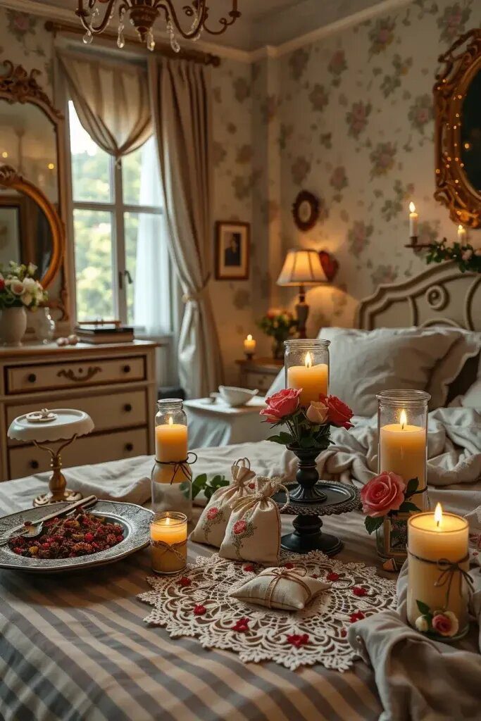 Musky Candles and Scented Sachets for Warmth