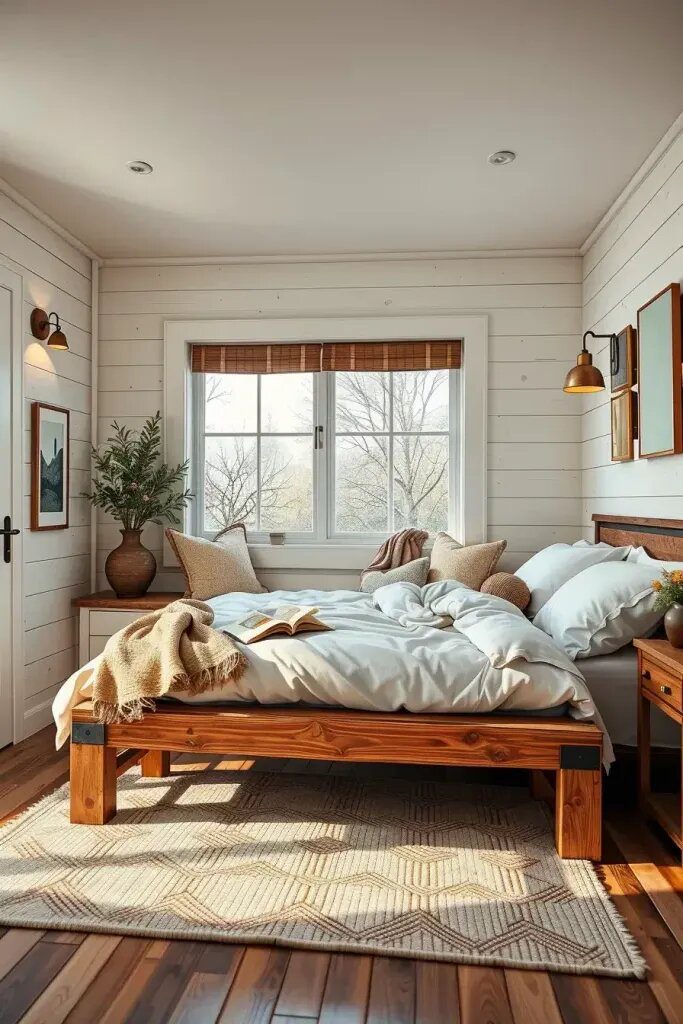 Rustic Benches and Seating Nooks