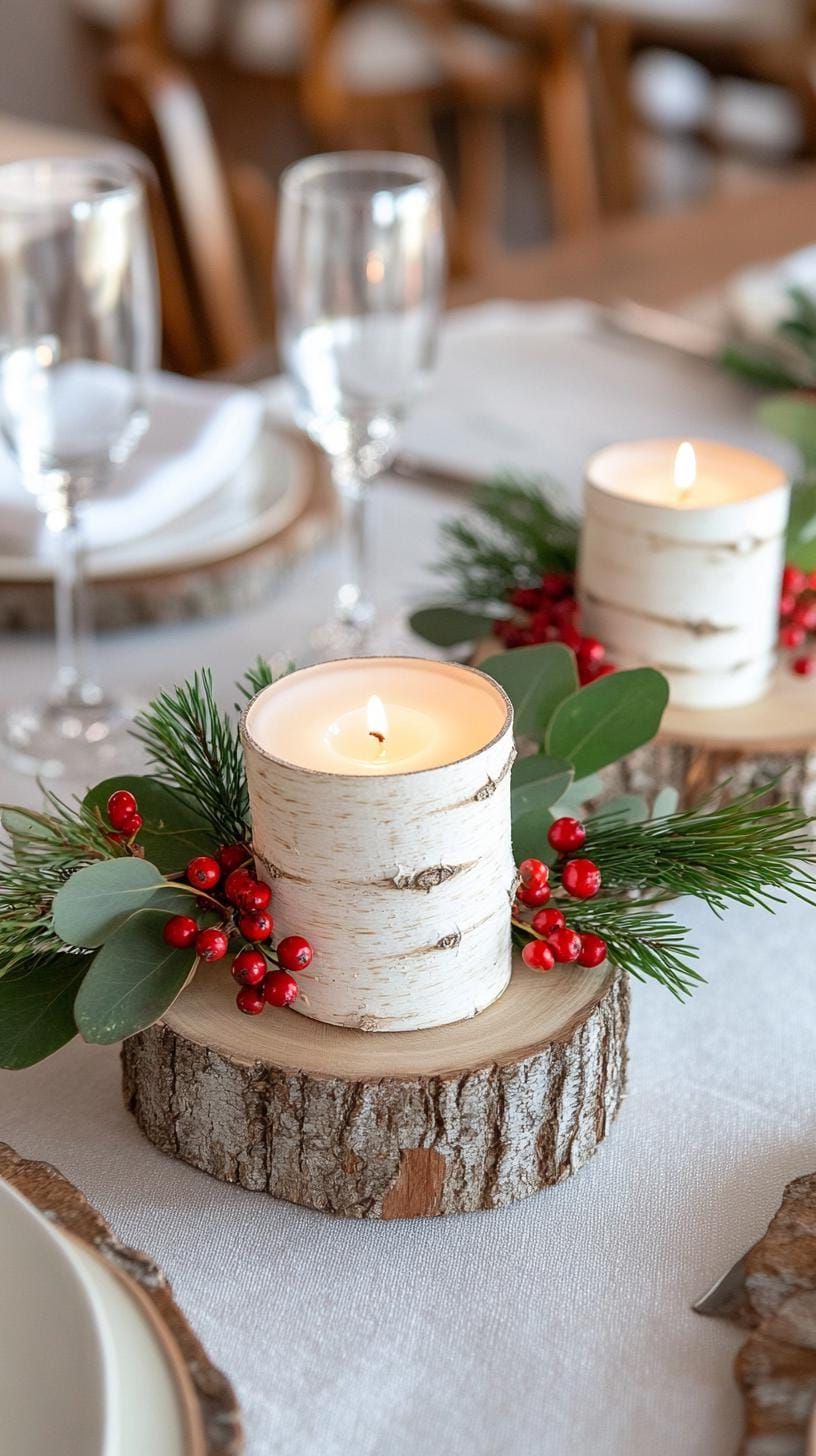 5. Birch Log Trio - photo 2