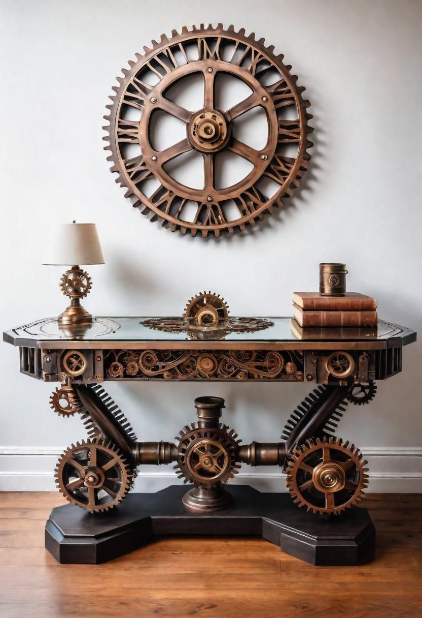 20. Steampunk Table Decor Ideas