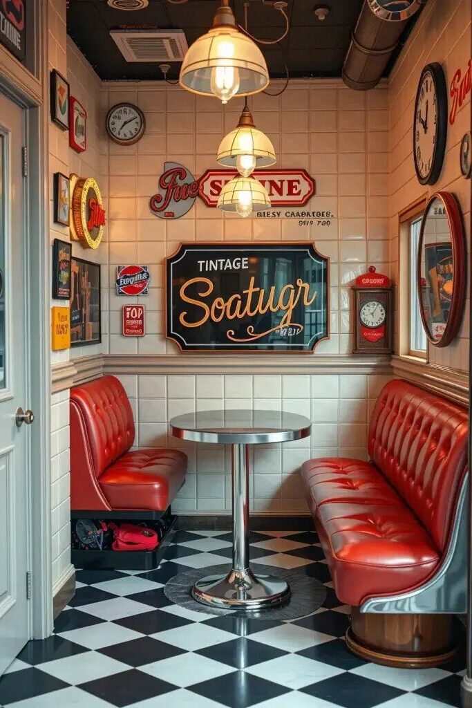 Retro Café Booths for City Dining Rooms - photo 2
