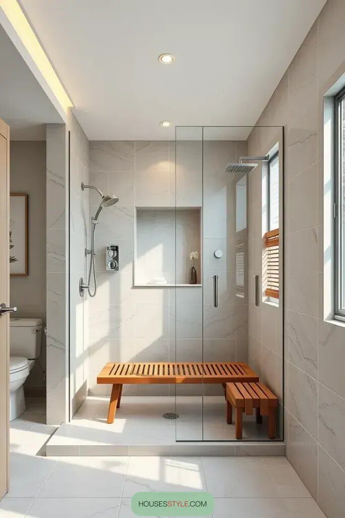 Build a Frameless Glass Walk-In Shower