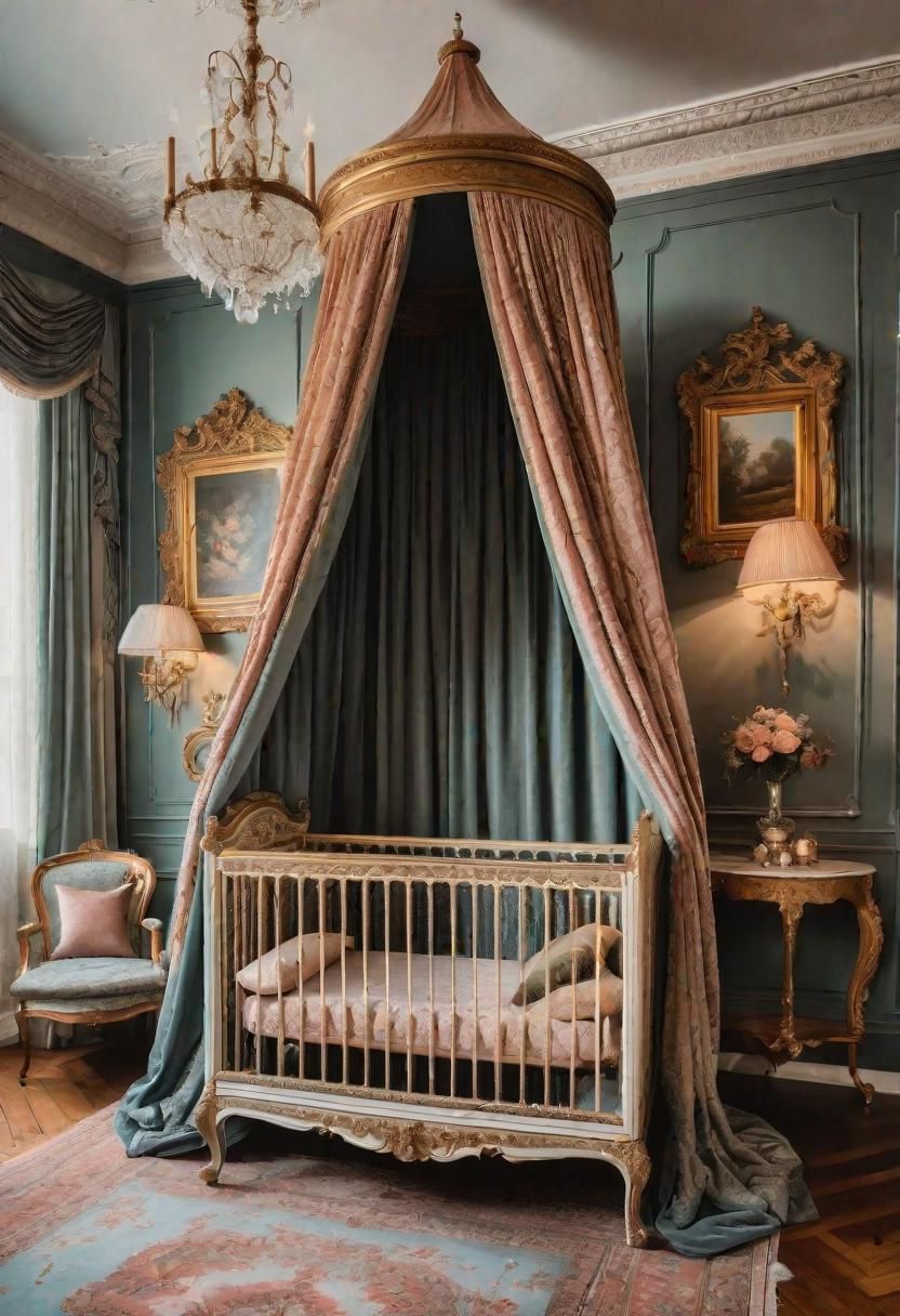 59. Velvet Vestibule Nursery Ideas