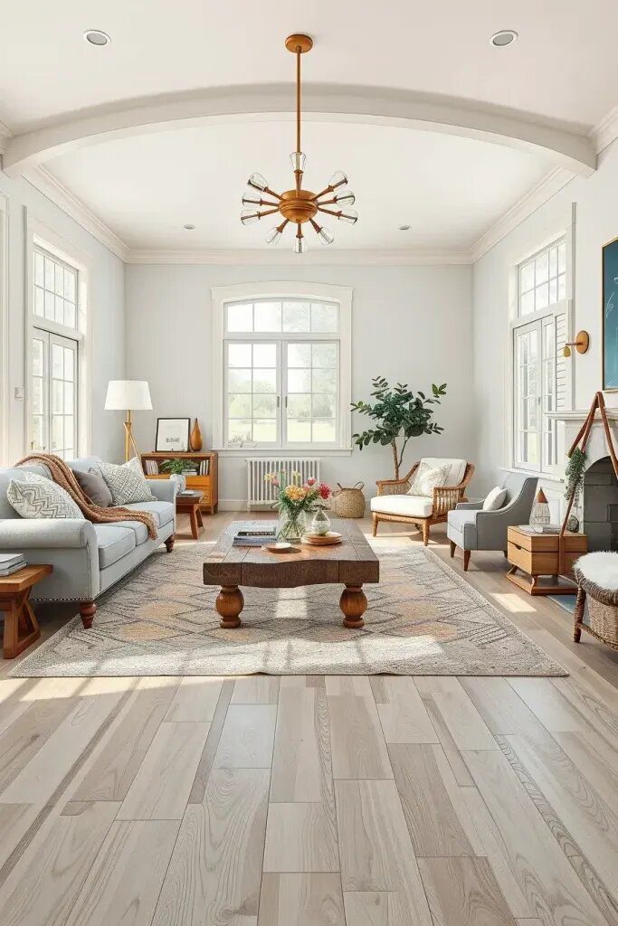 47. Install Wide-Plank Hardwood Floors - photo 2