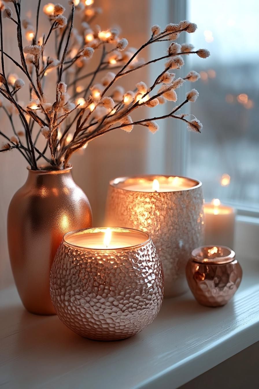13. Metallic Accents for Christmas Decor - photo 3