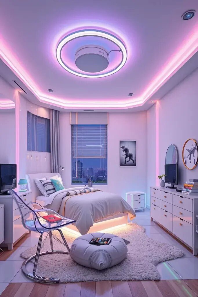 Color-Changing LED Lighting for Kids Rooms - photo 2