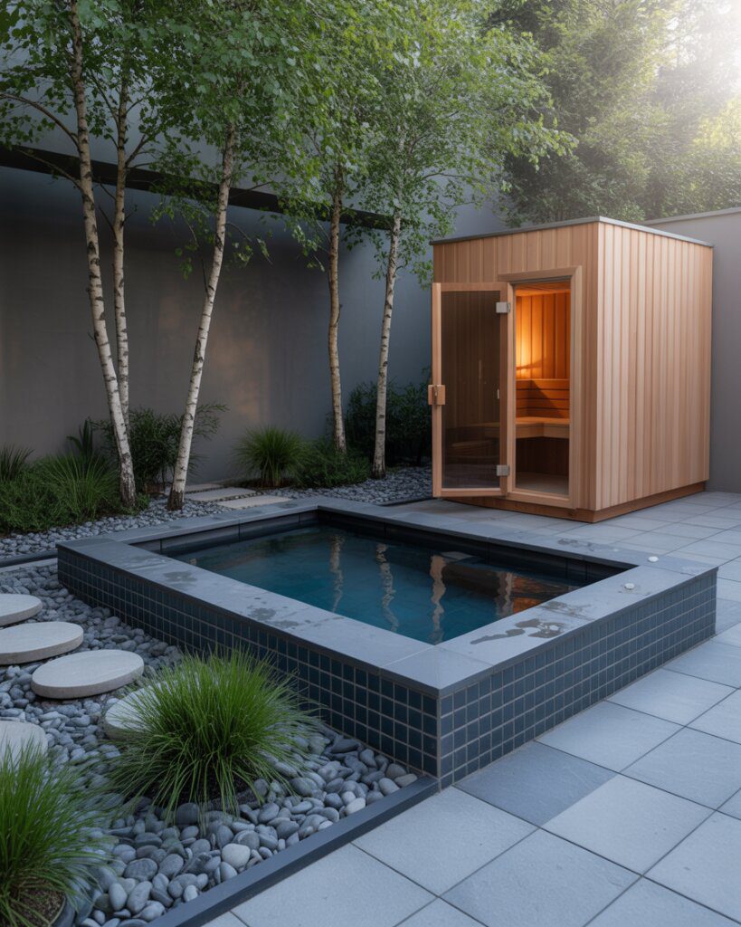 20. Cold Plunge Pools for Wellness Fans