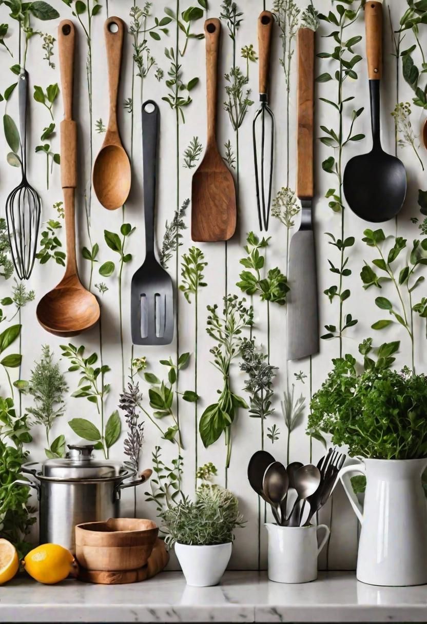 32. Bold Kitchen Wallpaper Ideas