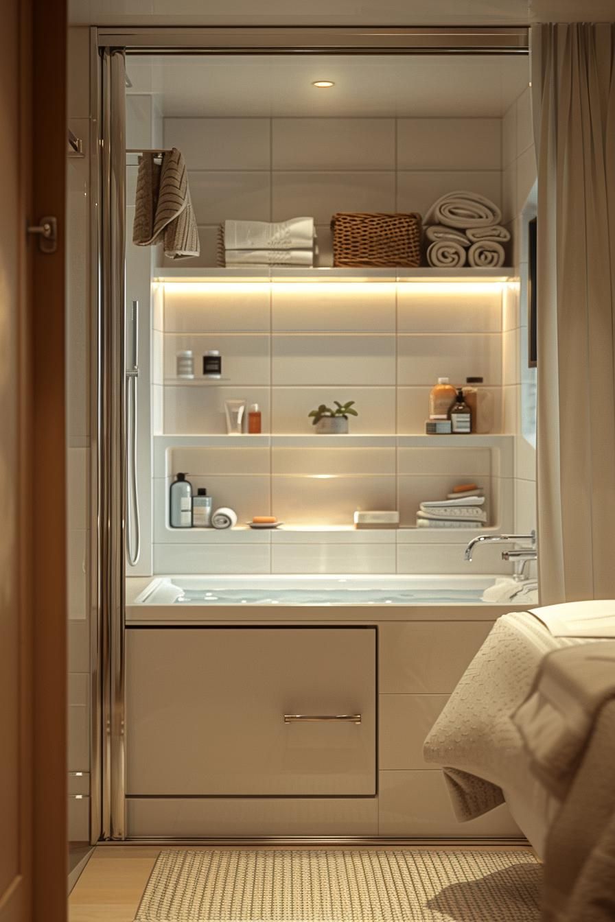 6. Hidden Bath Storage Panel - photo 3