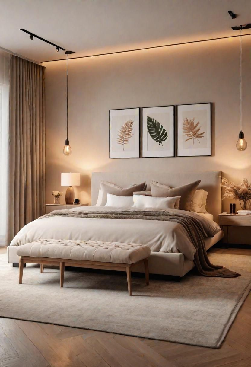51. Setting a Serene Bedroom Ambiance