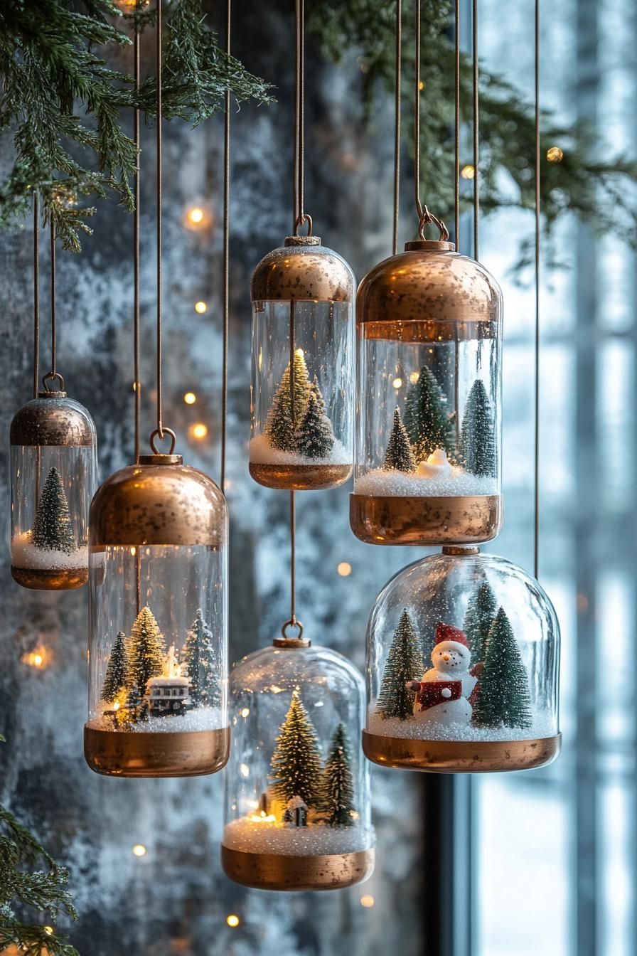 2. Festive Terrarium Ornaments: Glitzy Scenes - photo 2