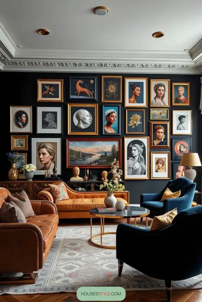 Experience The All-Encompassing Magic Of Maximalist Art Walls - photo 2
