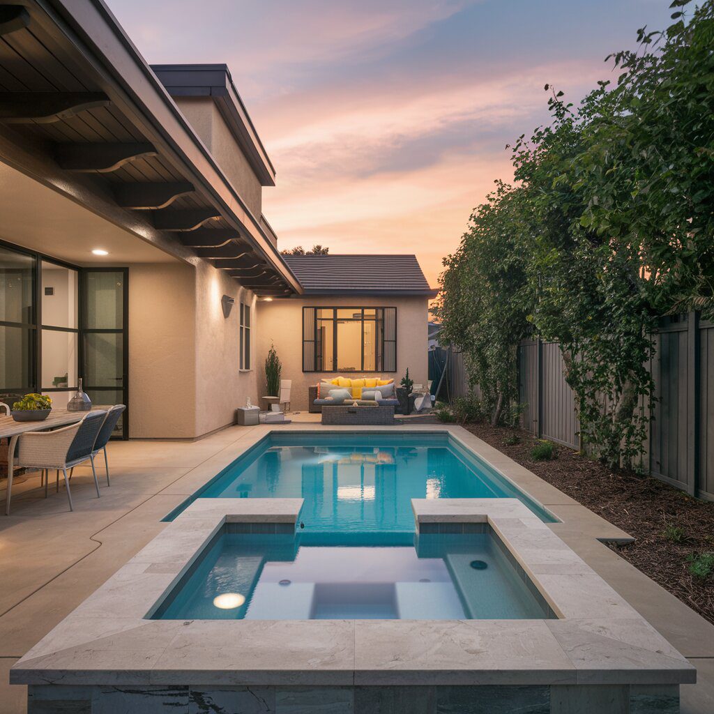 22. Multi-Tiered Pools for Sloped Yards