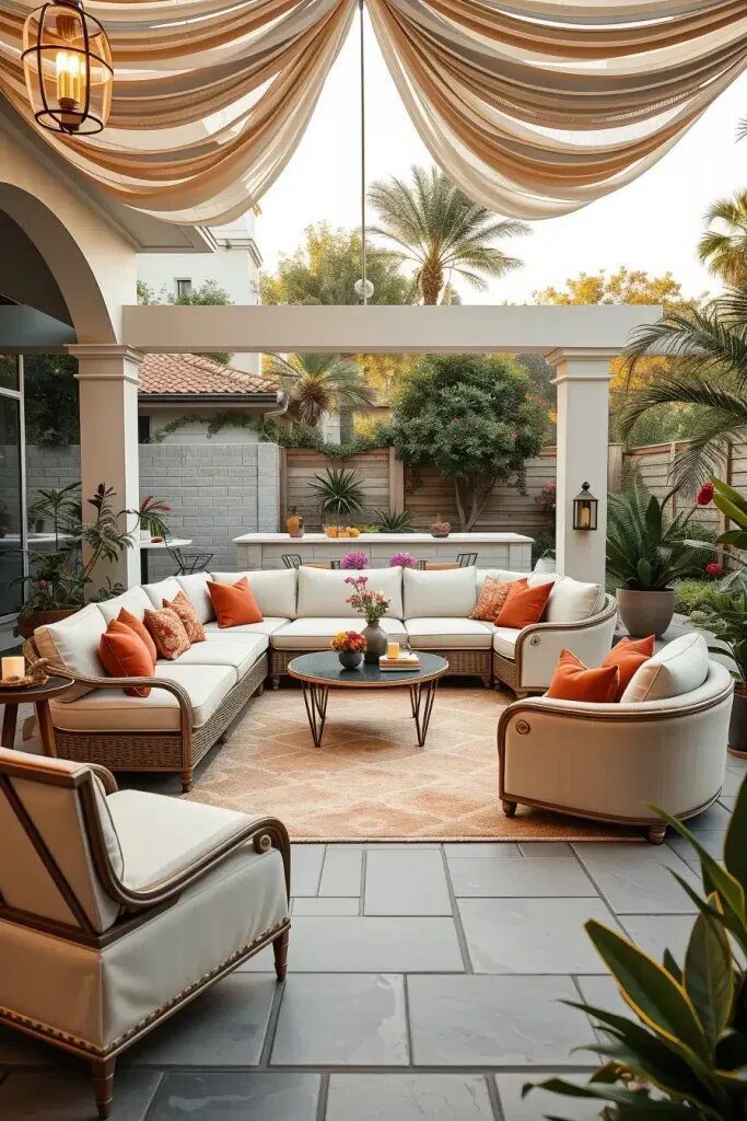 Soft Fabrics for Modern Outdoor Seating - photo 2