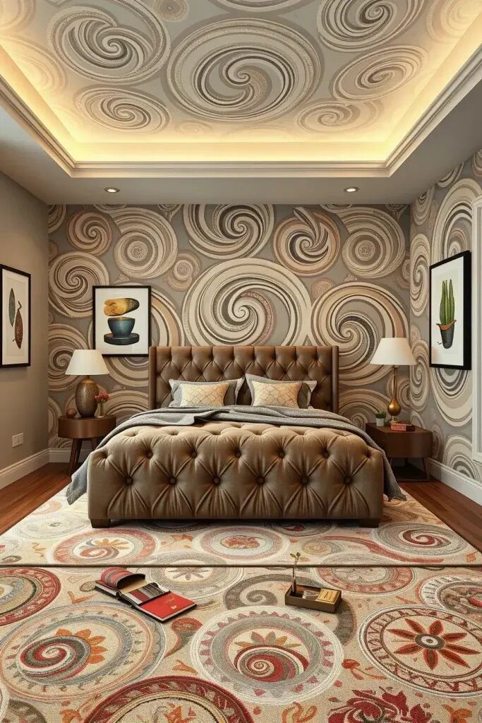 Repeating Patterns for a Timeless, Charming Bedroom - photo 2