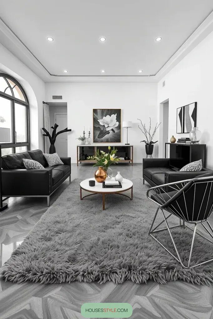 Monochrome Interiors: Beauty in Subtle Contrast - photo 2