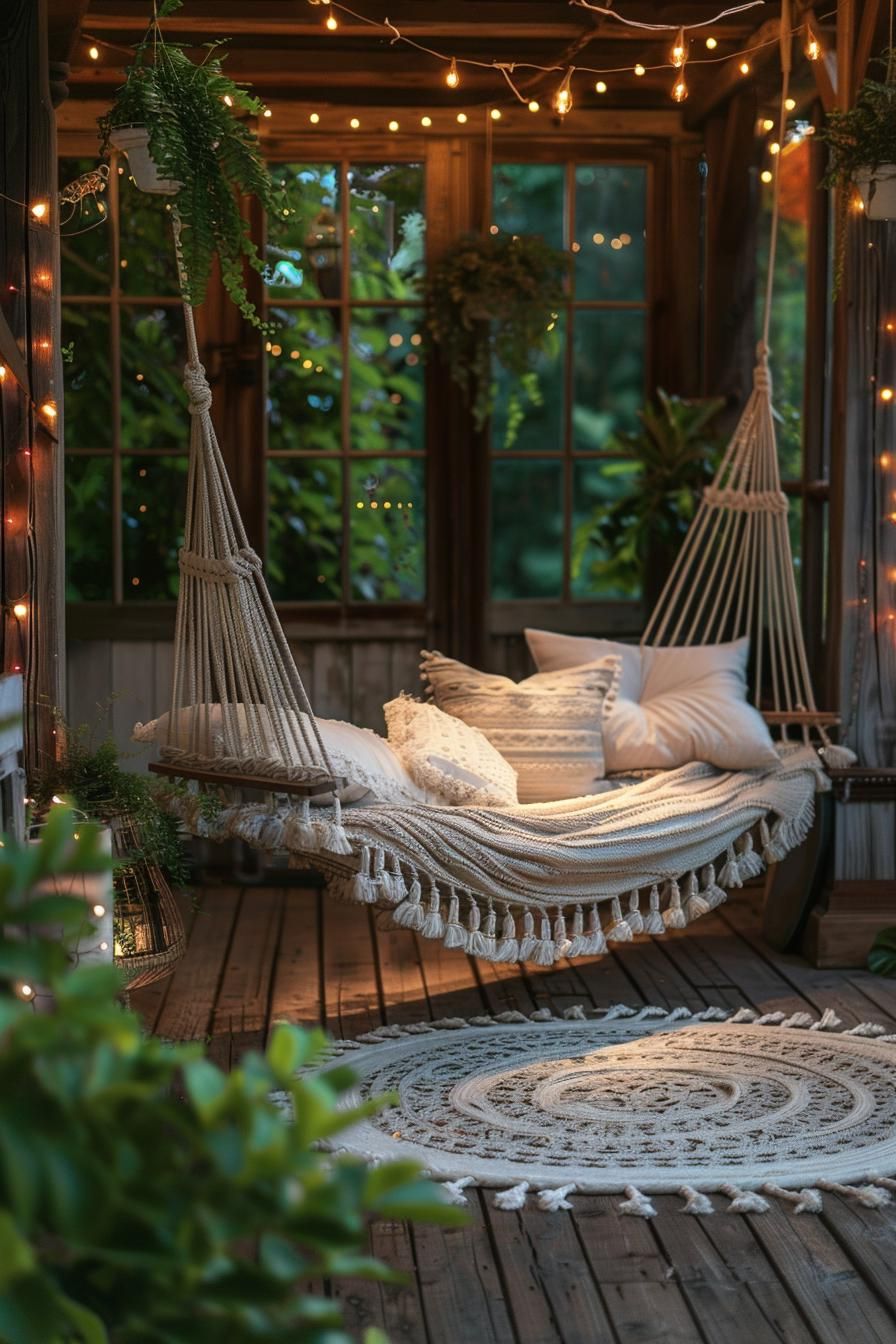 6. Boho-Style Swing Retreat - photo 3