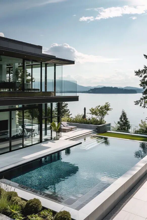 Luxurious Pool with a View