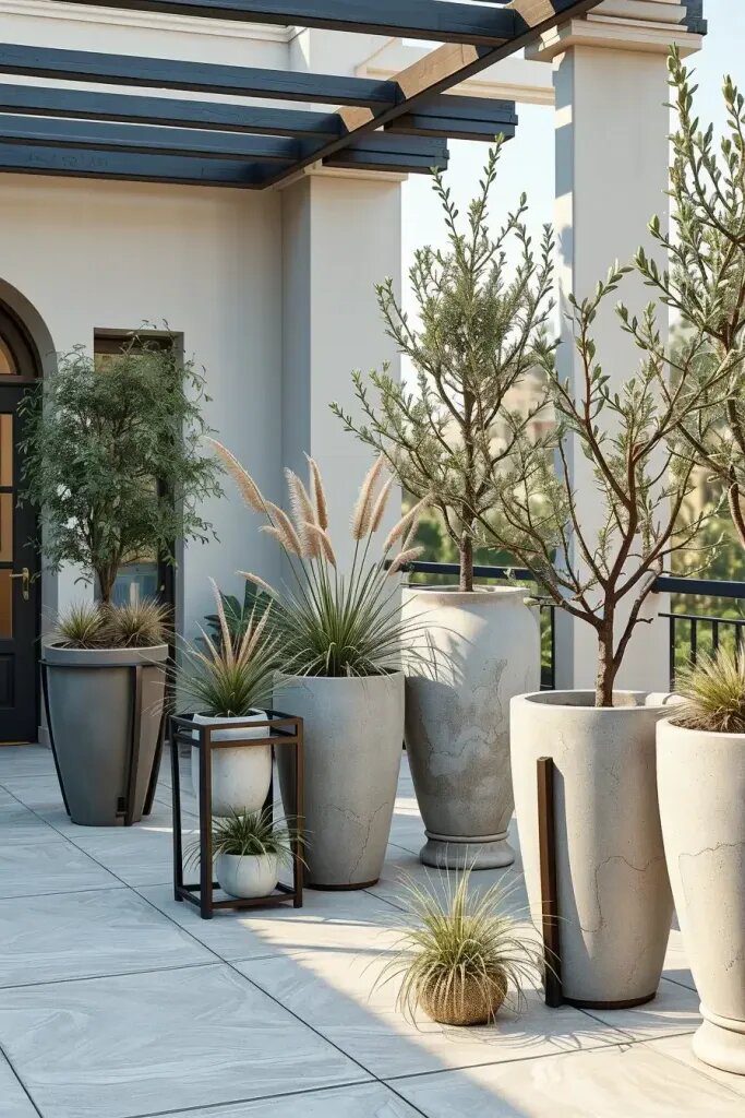 Sculptural Planters and Organic Greenery - photo 2