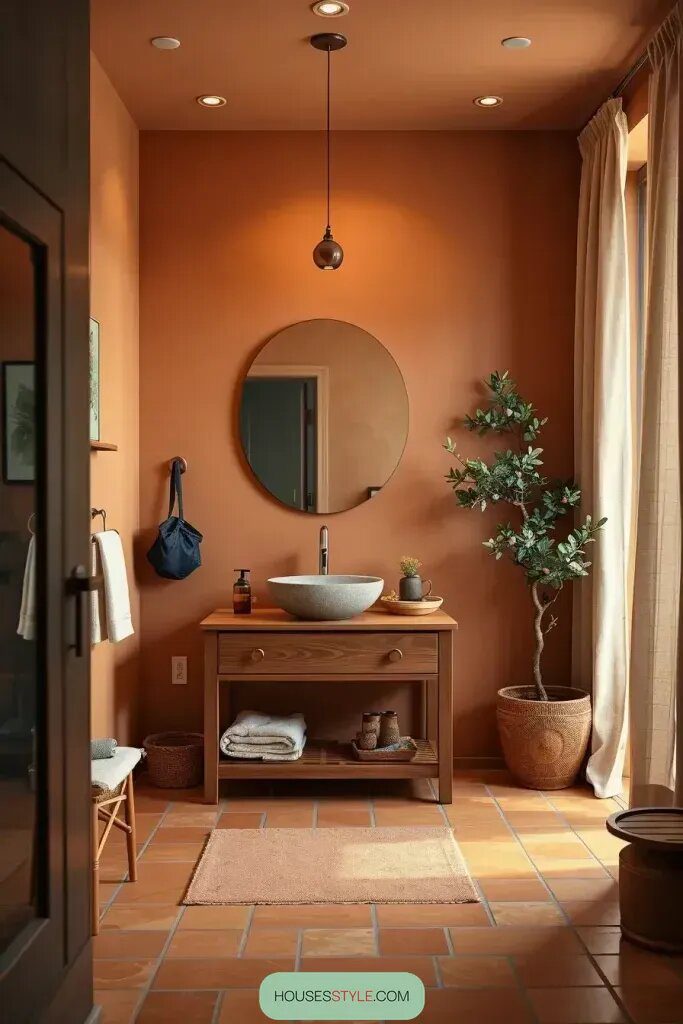 13. Earthy Tones for a Warm, Grounded Feel