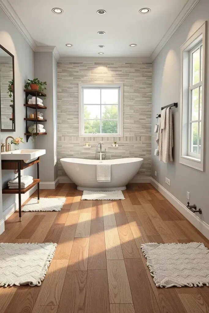 Durable Waterproof Faux Wood Tile Options