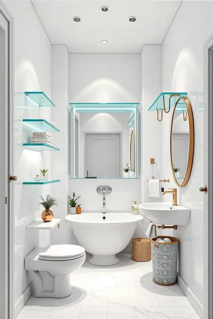 Why Glass Floating Shelves Brighten A Room