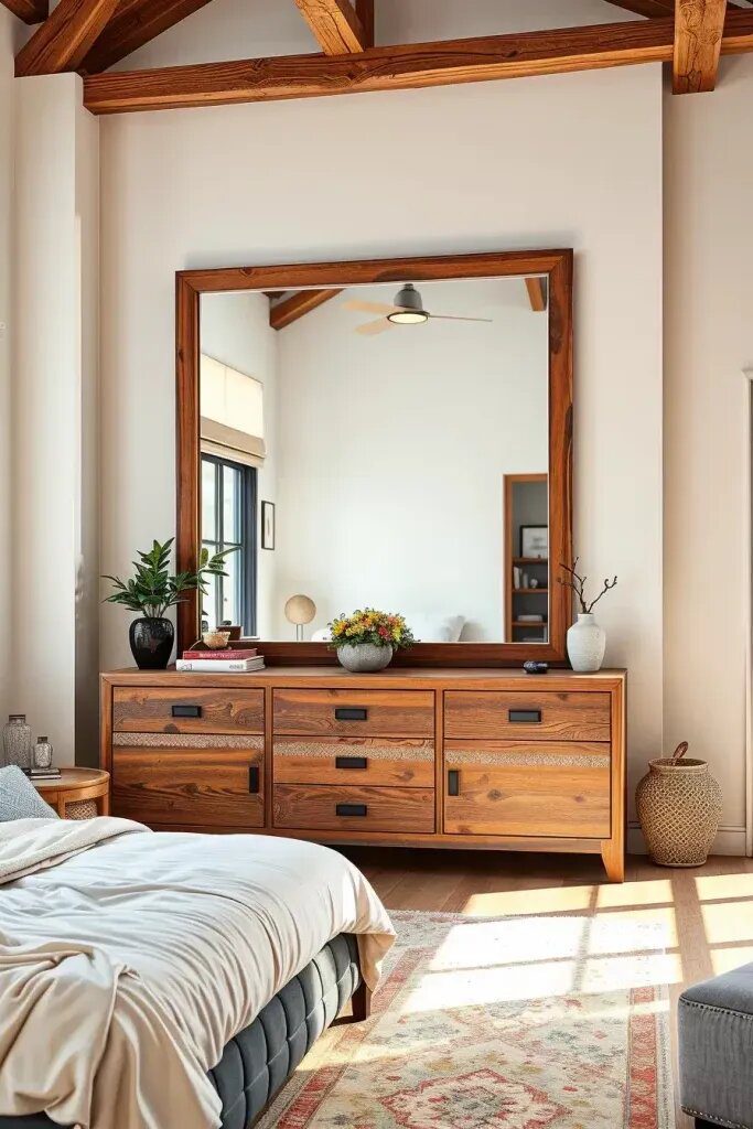 How Rustic Mirrors Add Character to a Room