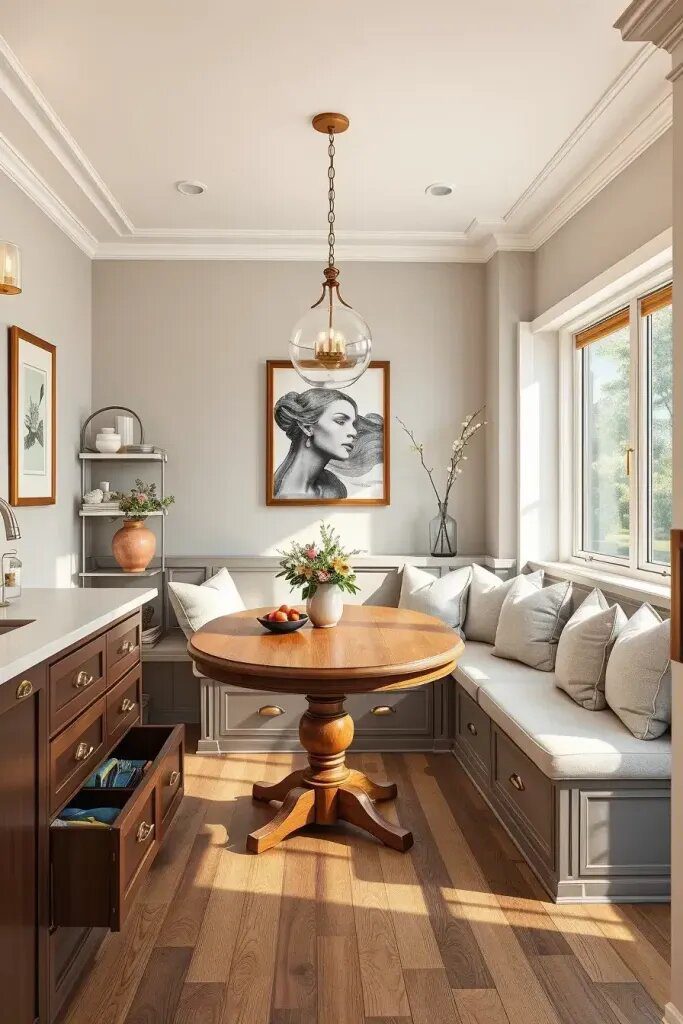Breakfast Nooks With Custom Built-In Seating - photo 2