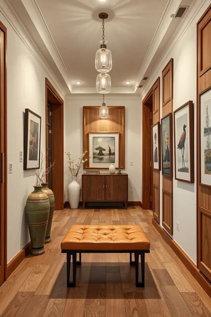 Framed Timber Panels as Wall Art