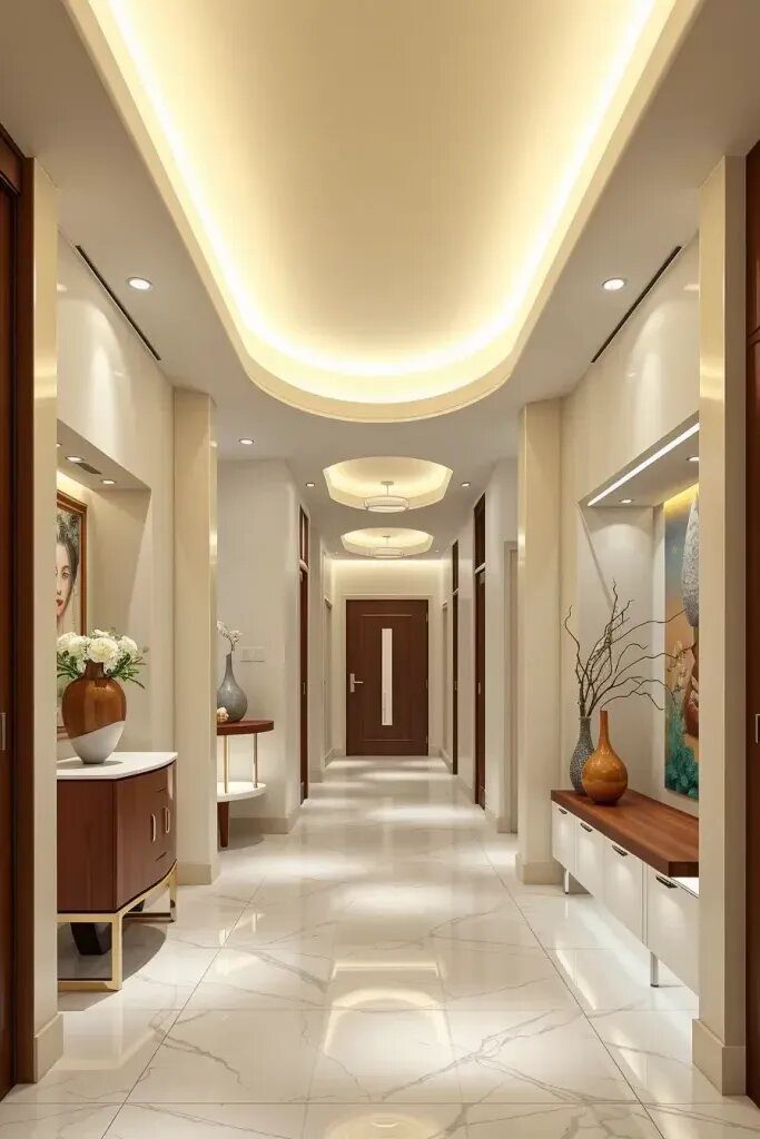 Soft-Glow Hallways With Curved Ceilings - photo 2