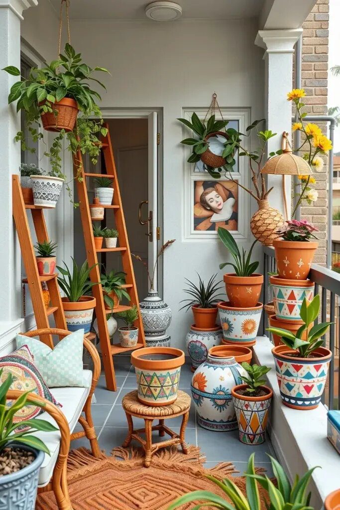 DIY Painted Terra Cotta Planters - photo 2