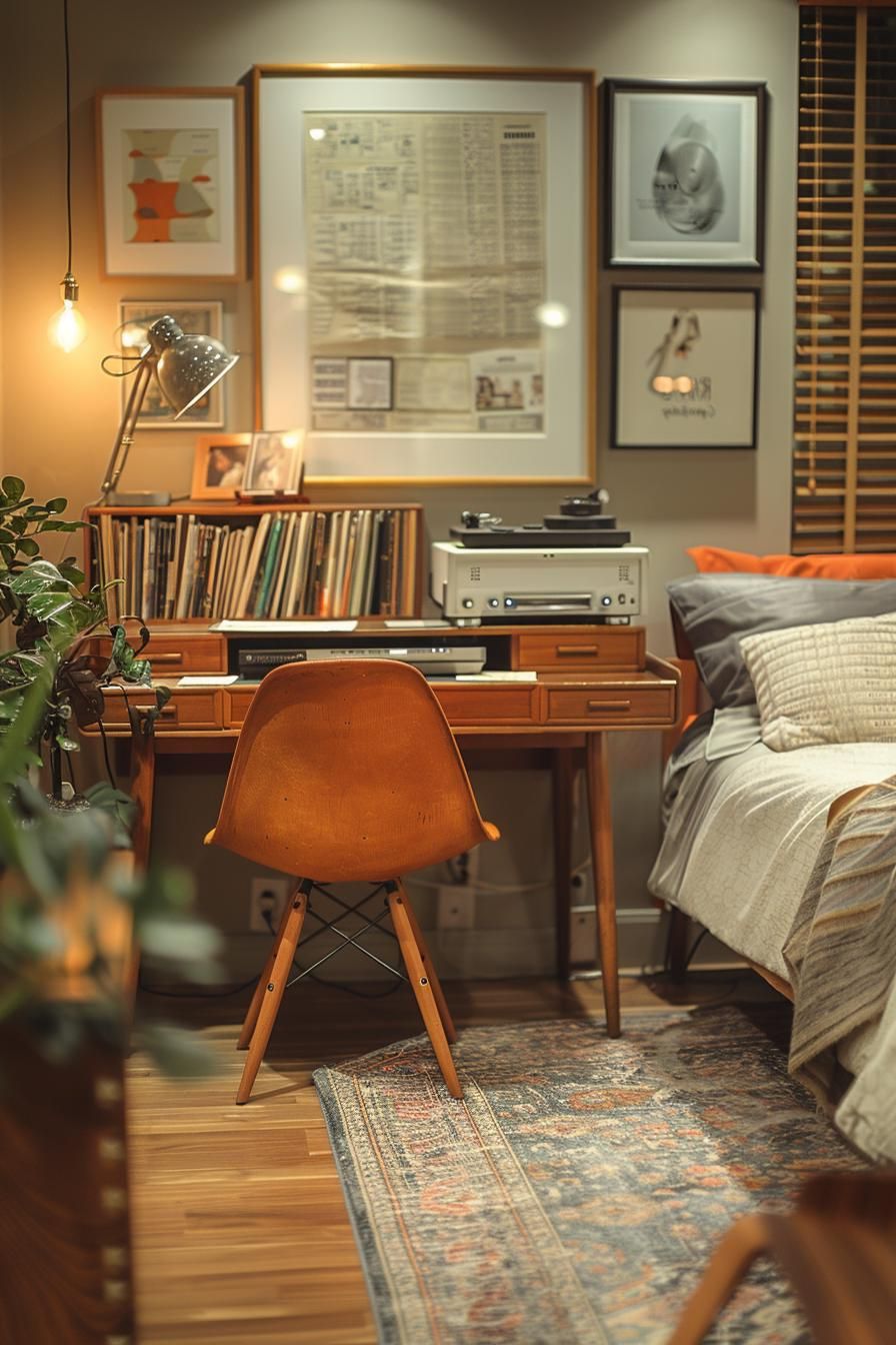 1. Retro Vinyl Listening Corner - photo 2