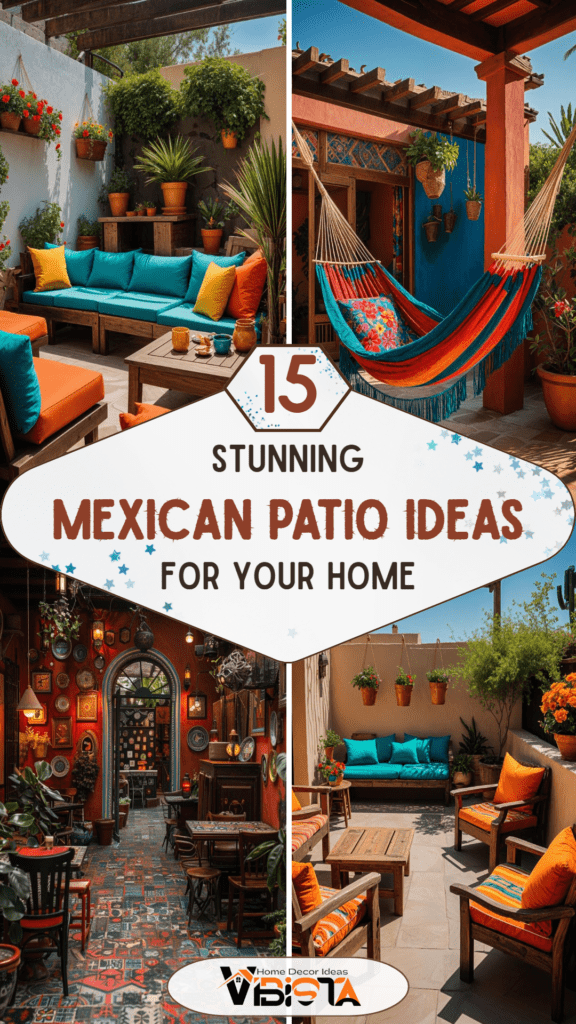15 Stunning Mexican Patio Ideas for Your Home