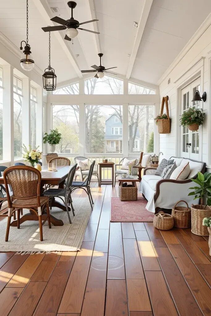 Farmhouse Screened Porch Upgrade Ideas - photo 2