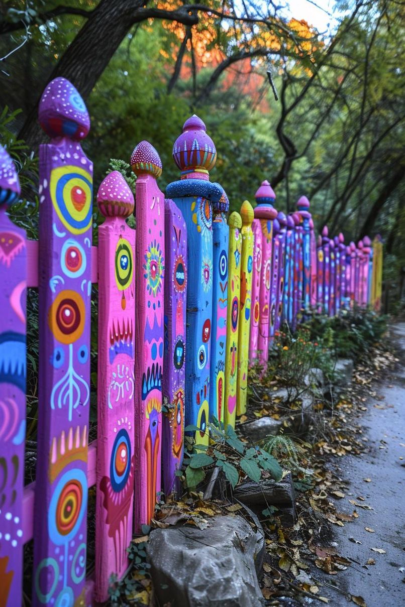 10. Fun and Groovy Fence Designs - photo 3