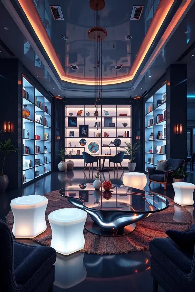 Glow-in-the-Dark Furniture for Nighttime Drama