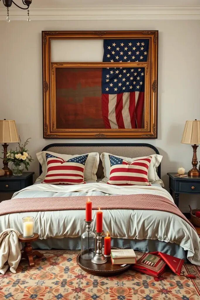2. Add American Pride with Subtle Flag Accents