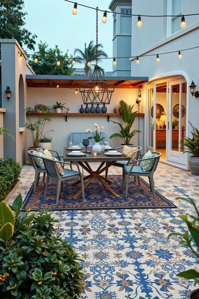 Flooring Options For Outdoor Dining Spaces