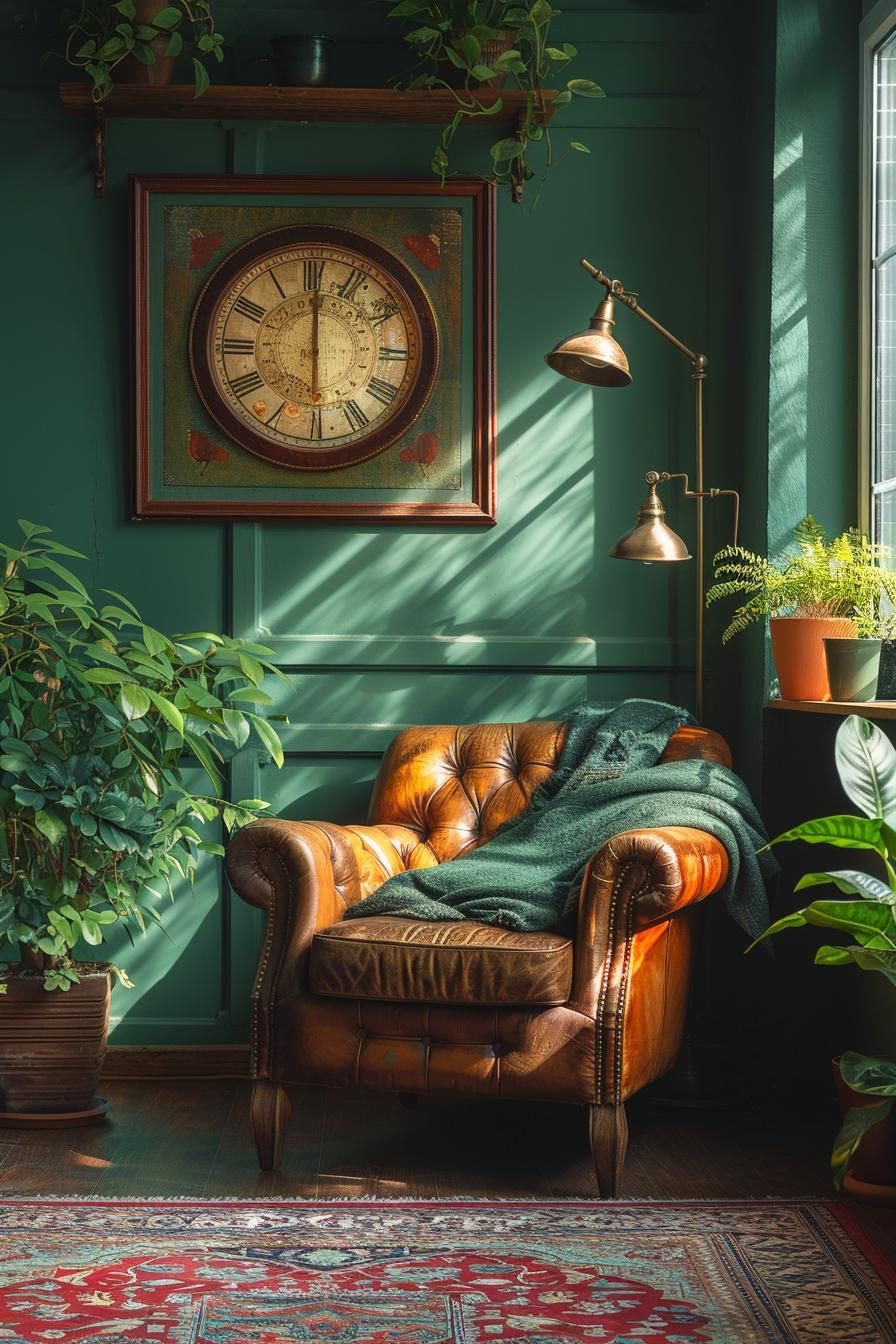1. Vintage Reading Nook Vibes