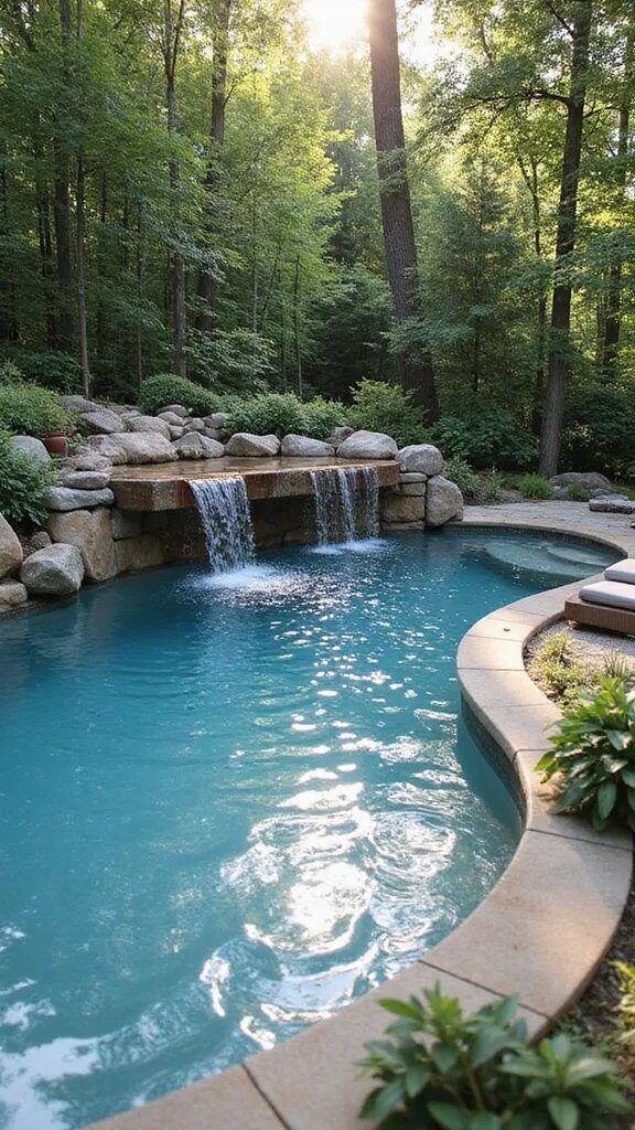 12. Waterfall Feature Serenity