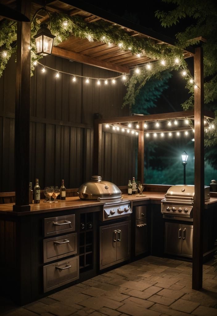 21. Hidden Outdoor Kitchen Design Ideas