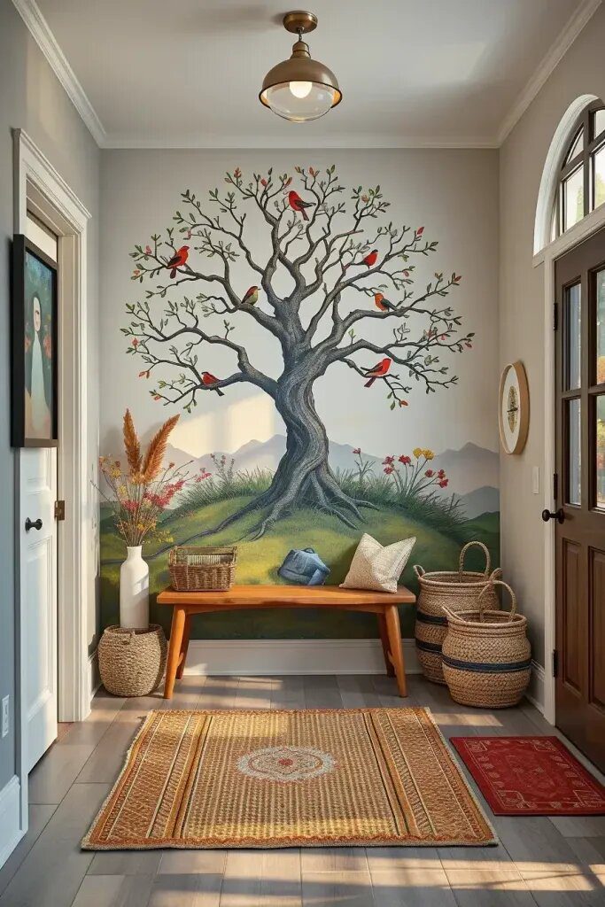 Mural Ideas for Telling a Story on Entryway Walls - photo 2